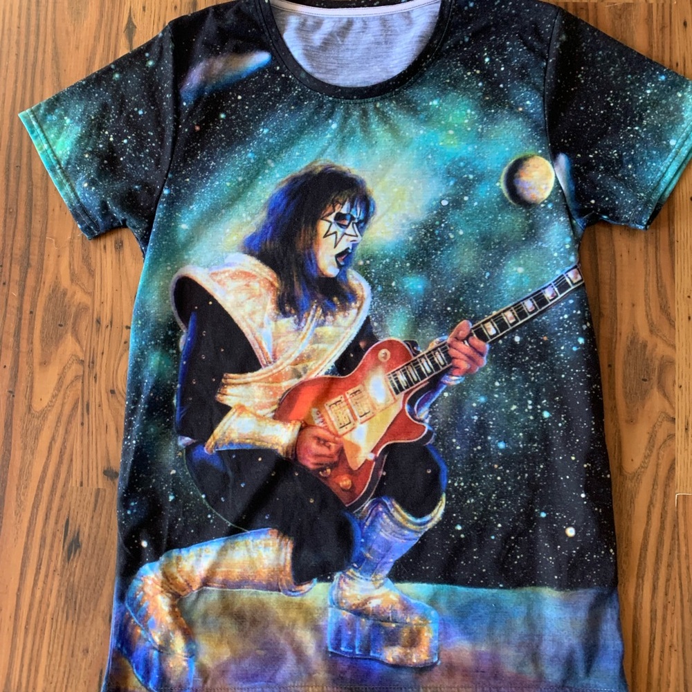 Galaxy Print Men Shirt